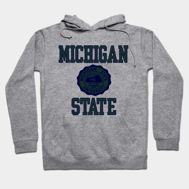 Evil Dead 2 Linda Michigan State University Hoodie by Titano5aurus